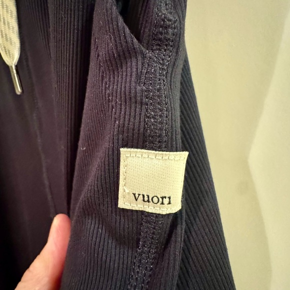 Vuori Mudra Black ribbed jumpsuit - Picture 6 of 8